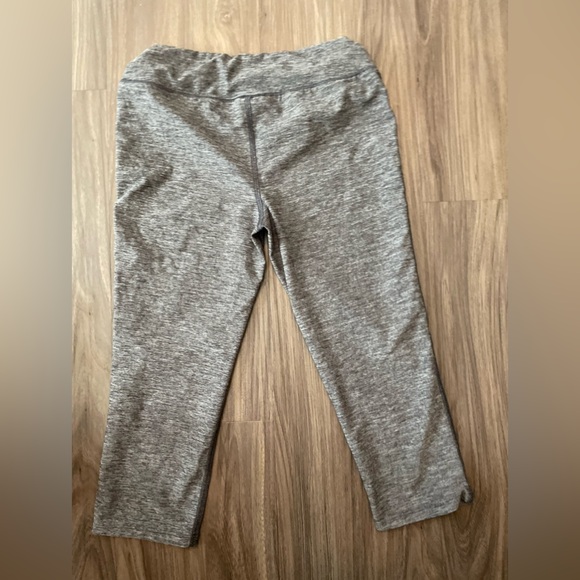 BCG girls Gray Leggings Elastic Waistband size 7 - Picture 3 of 4